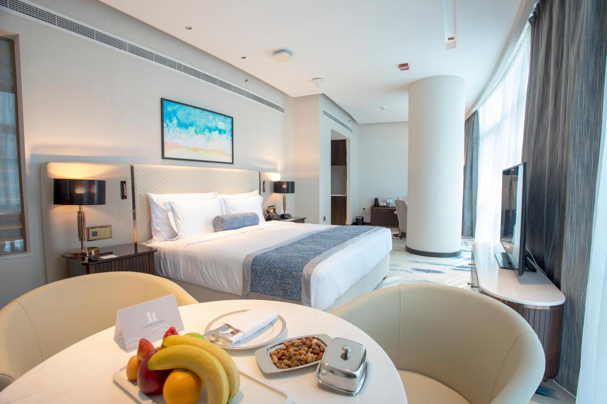 Century Marina Hotel - Lusail Eksteriør bilde A bedroom at the hotel