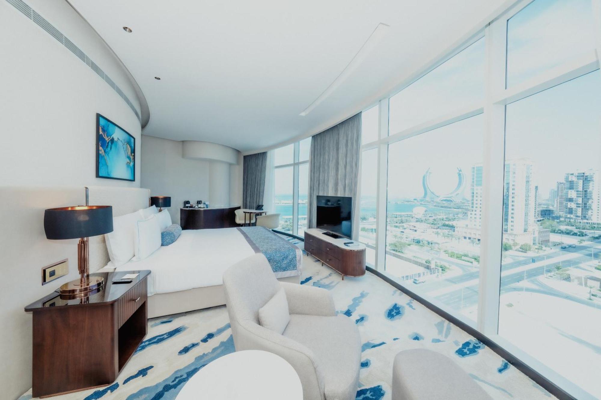 Century Marina Hotel - Lusail Eksteriør bilde A bedroom at the hotel