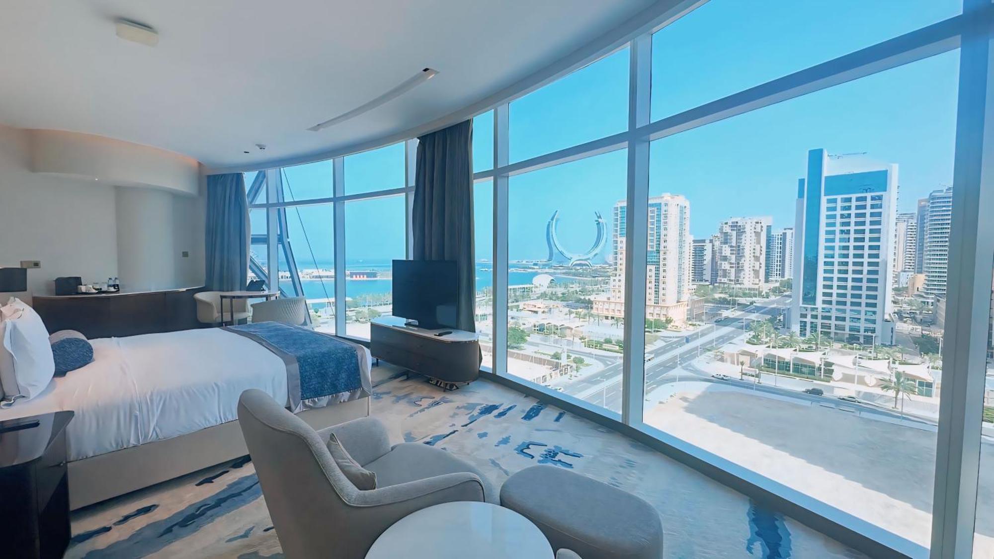 Century Marina Hotel - Lusail Eksteriør bilde A room at the hotel